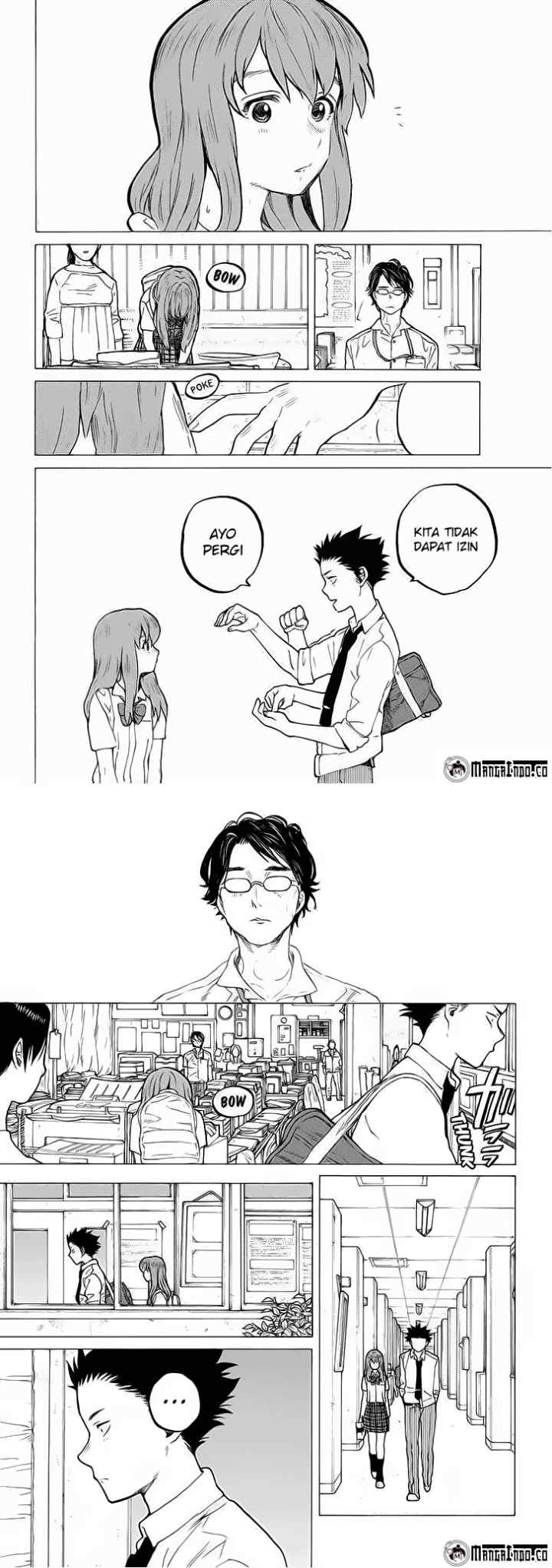 Koe no Katachi chapter 35 halaman 8