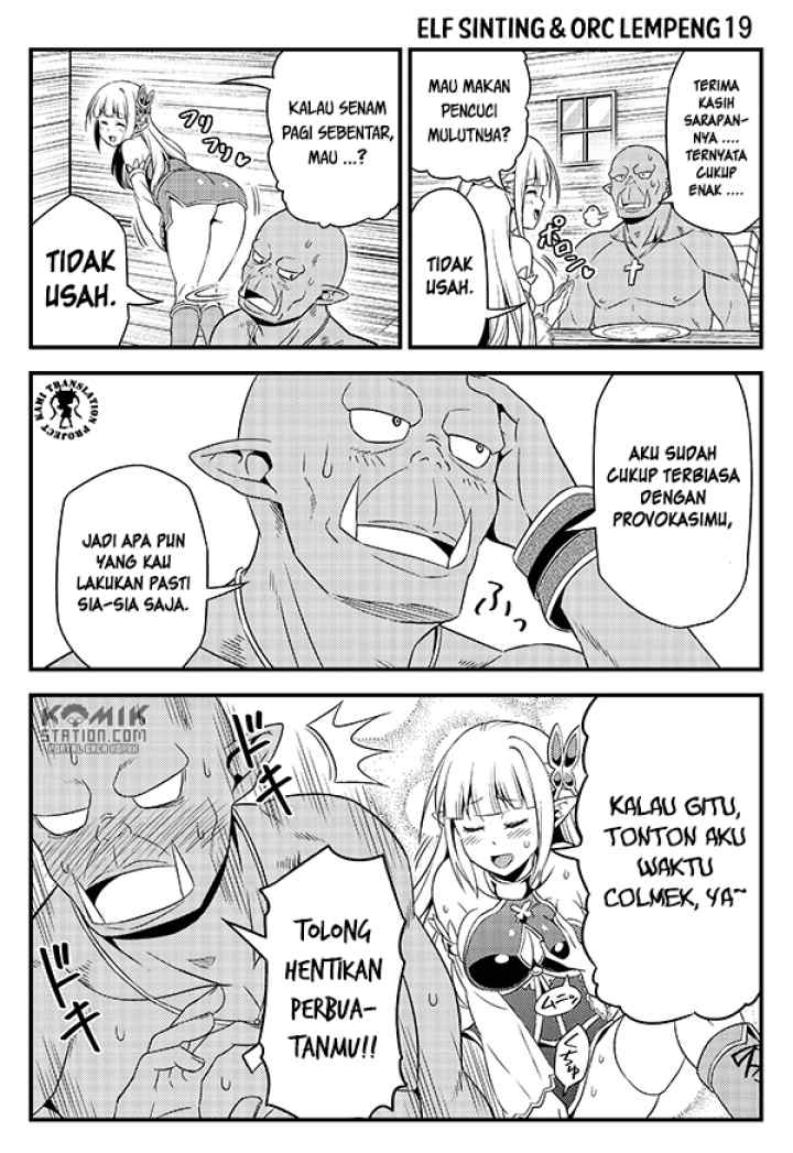 Hentai Elf to Majime Orc chapter 3 halaman 4