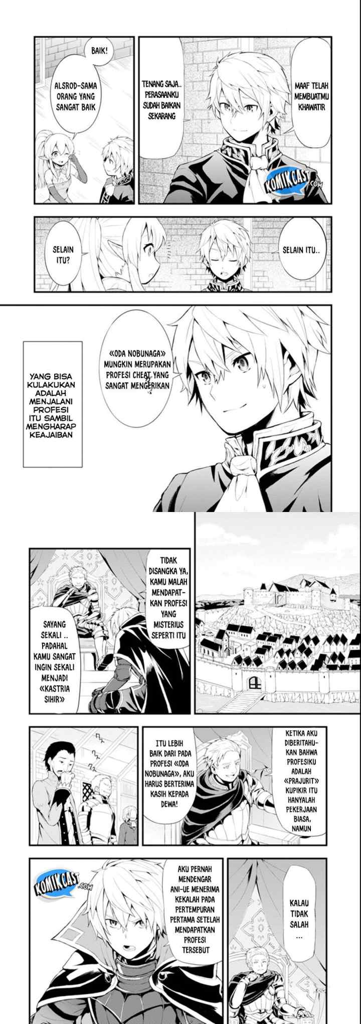 Oda Nobunaga to Iu Nazo no Shokugyo ga Mahou Kenshi yori Cheat Dattanode, Oukoku wo Tsukuru Koto ni chapter 1 halaman 11