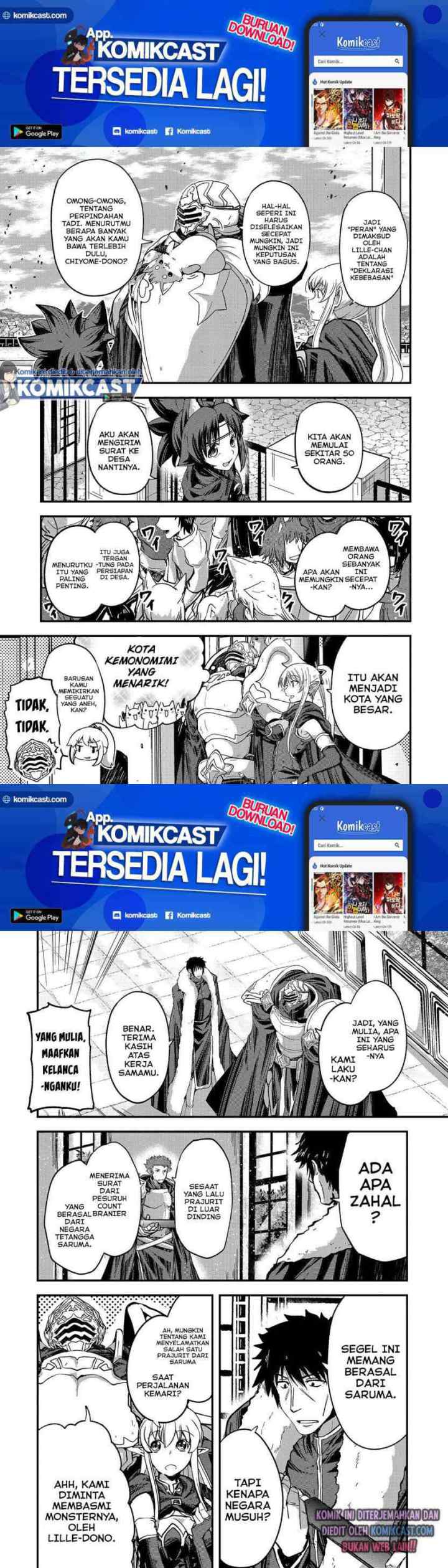Gaikotsu Kishi-sama, Tadaima Isekai e Odekakechuu chapter 43 halaman 6