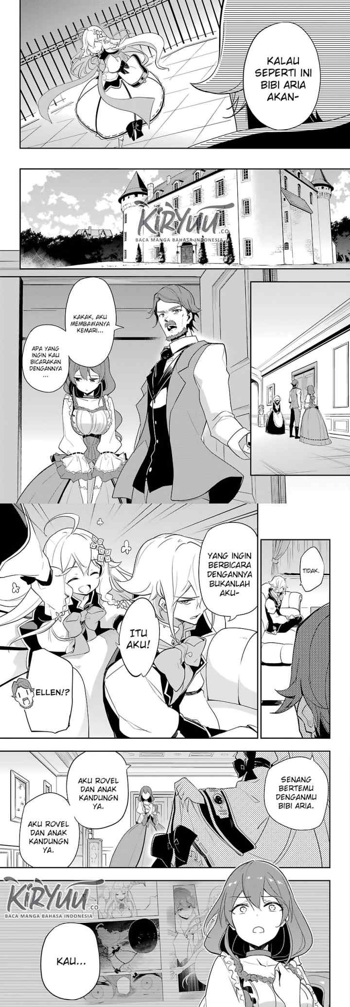 Chichi wa Eiyuu Haha wa Seirei Musume no Watashi wa Tenseisha chapter 14 halaman 12