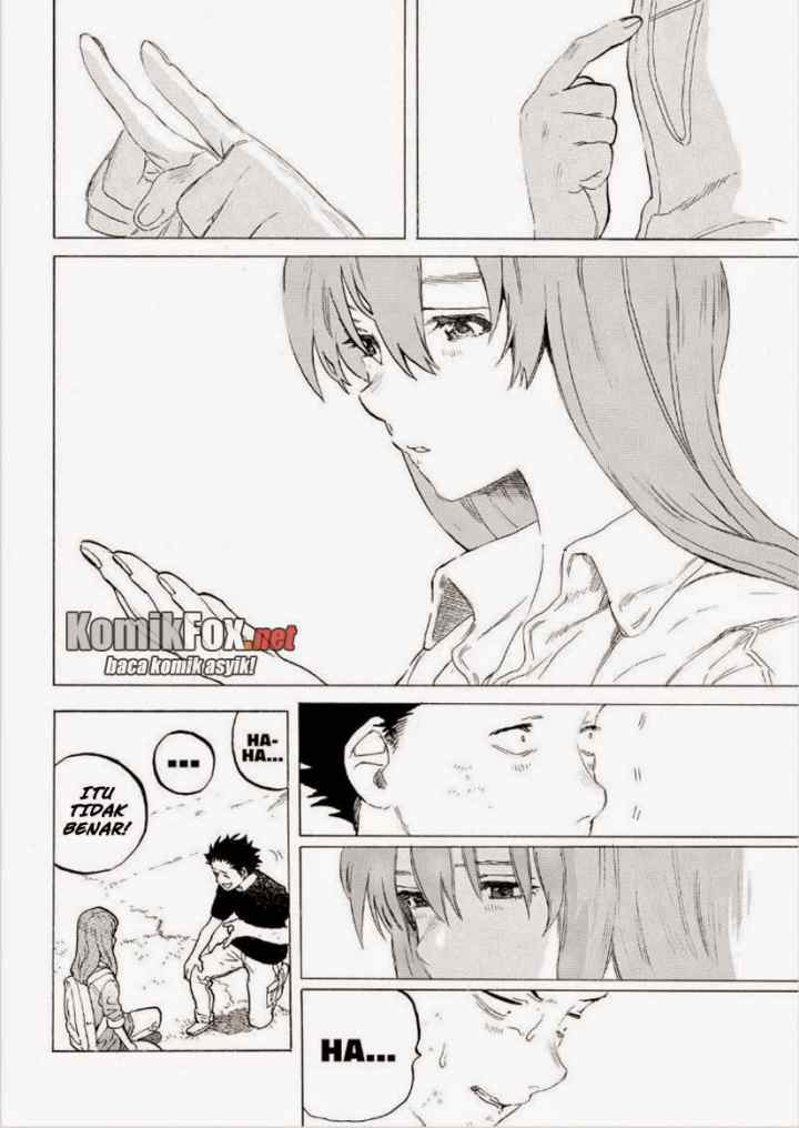 Koe no Katachi chapter 40 halaman 18