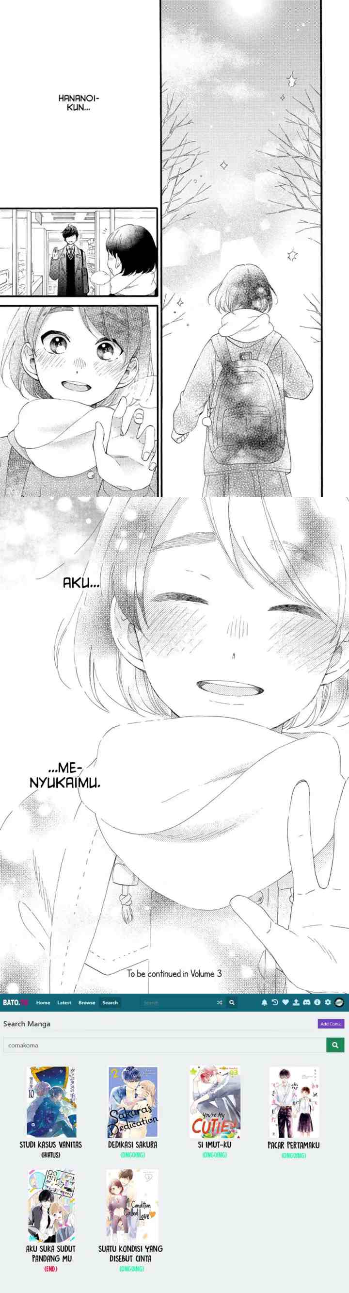 Hananoi-kun to Koi no Yamai chapter 8 halaman 15