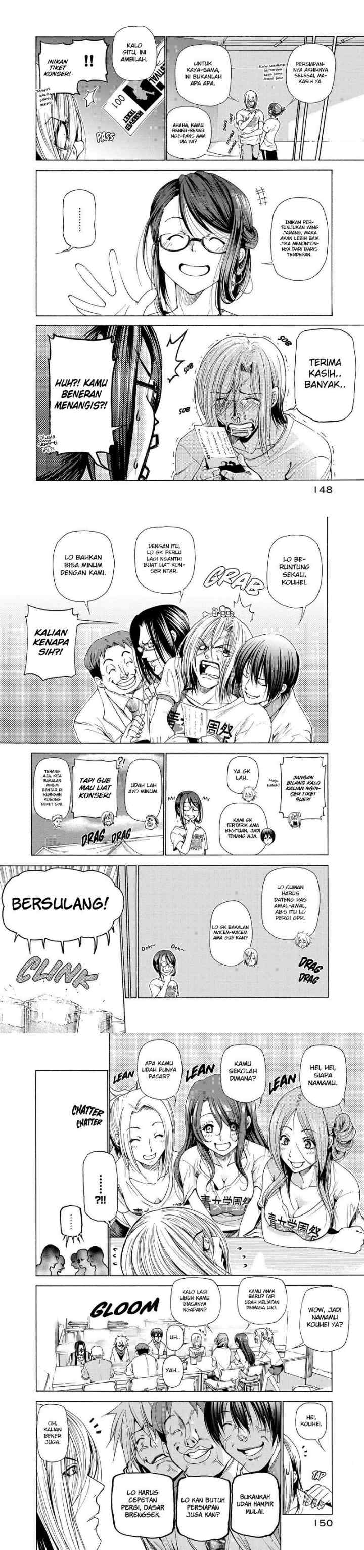 Grand Blue chapter 25 halaman 9
