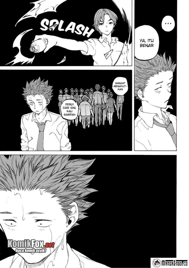 Koe no Katachi chapter 37 halaman 16