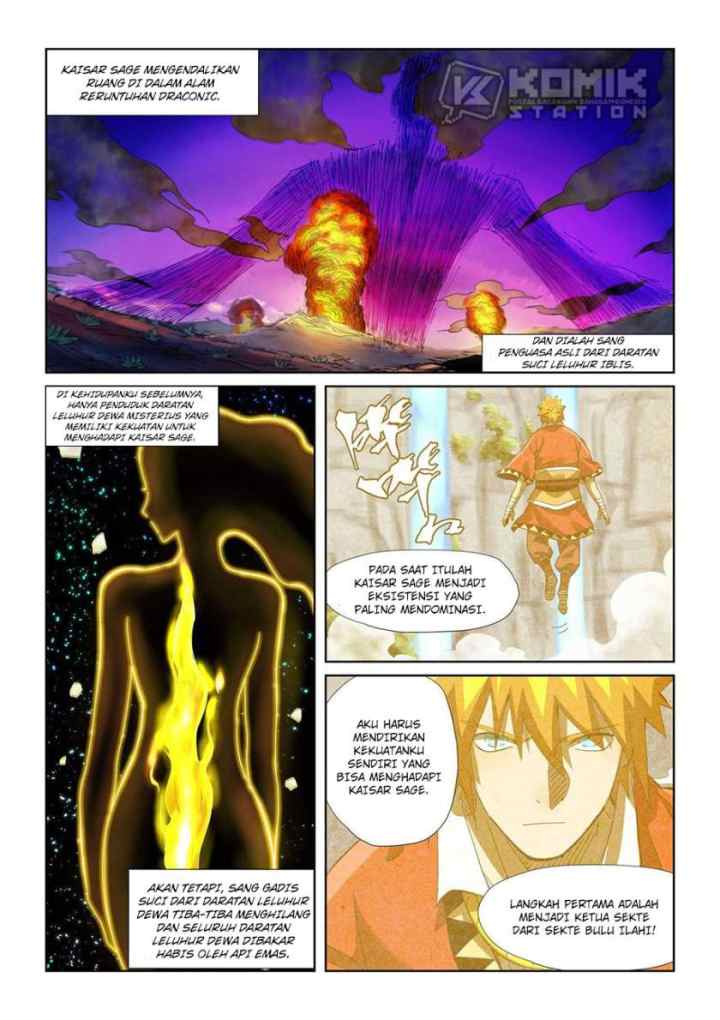 Tales of Demons and Gods chapter 353.5 halaman 6
