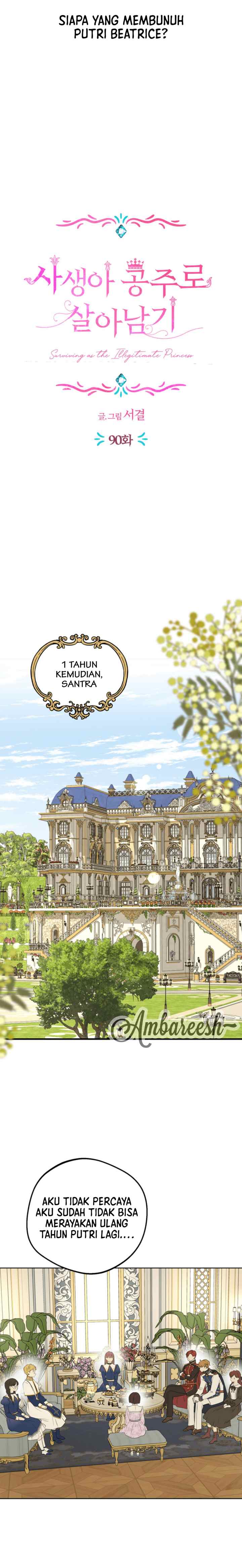 Surviving as an Illegitimate Princess chapter 90 halaman 9