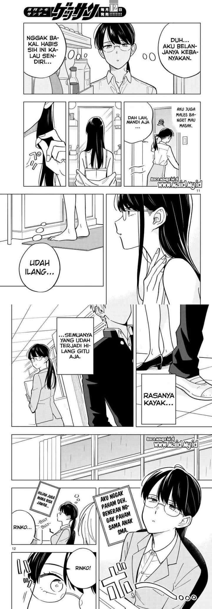 Sensei wa Koi wo Oshierarenai chapter 30 halaman 7
