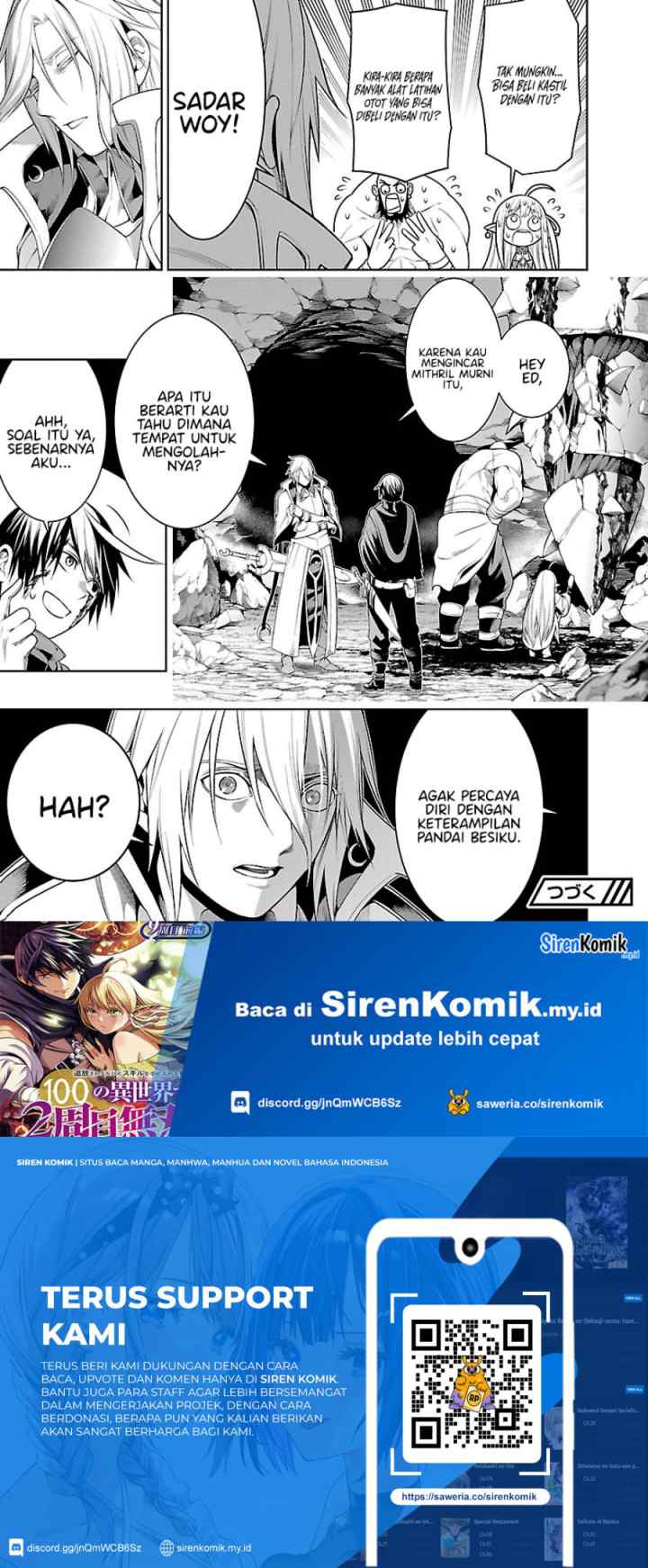 Tsuihousareru Tabi ni Skill wo Te ni Ireta Ore ga, 100 no Isekai de 2-shuume Musou chapter 9.1 halaman 14