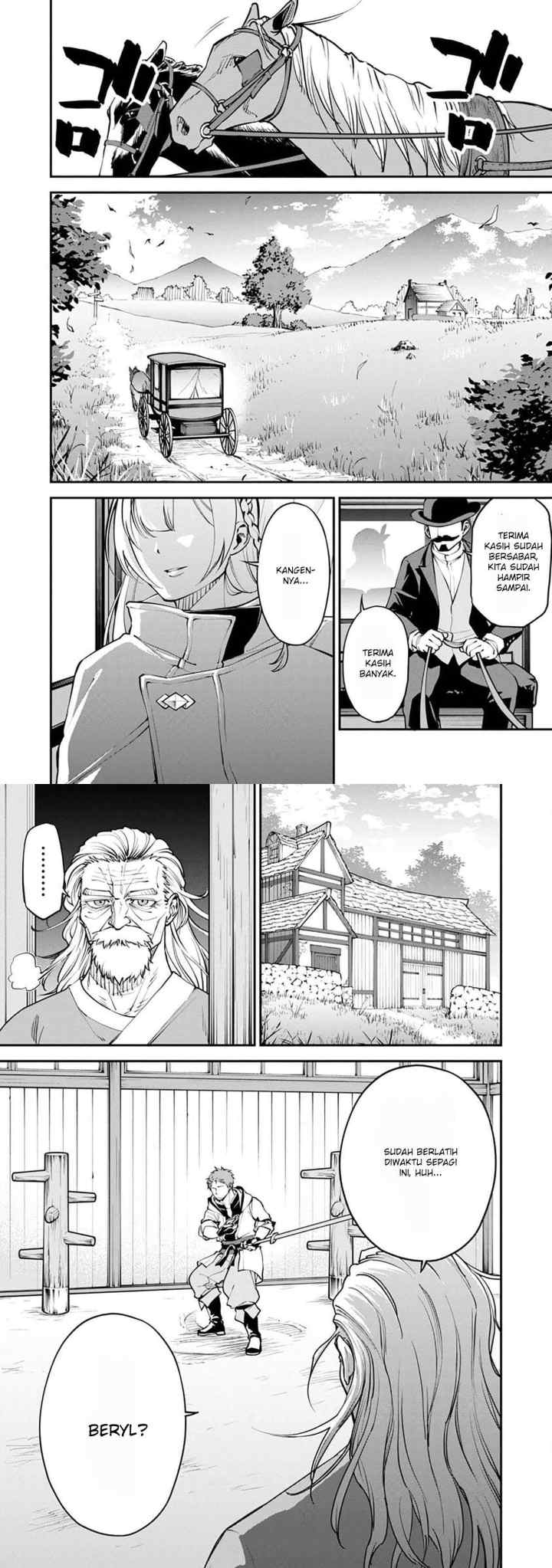 Katainaka no Ossan, Kensei ni Naru ~tada no inaka no kenjutsu shihan datta no ni, taisei shita deshi-tachi ga ore wo hottekurenai ken~ chapter 1 halaman 5