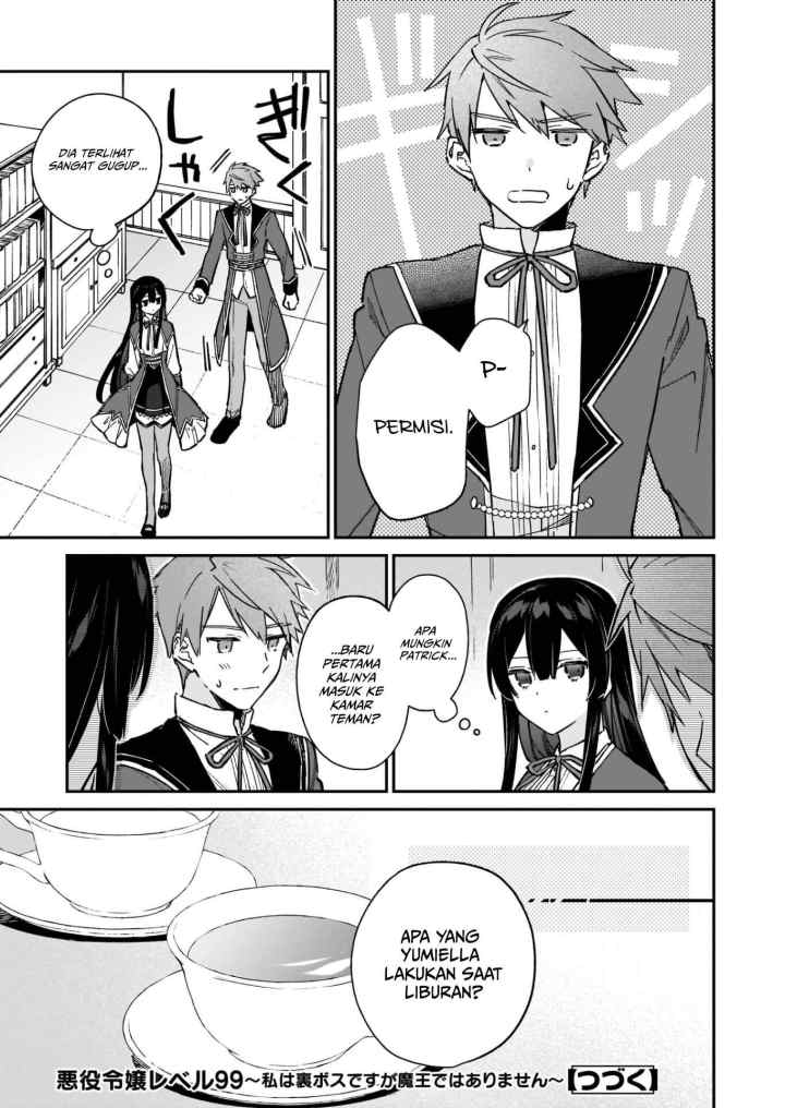Akuyaku Reijou Reberu 99 ~Watashi wa UraBOSU desuga Maou de wa arimasen~ chapter 14.1 halaman 16