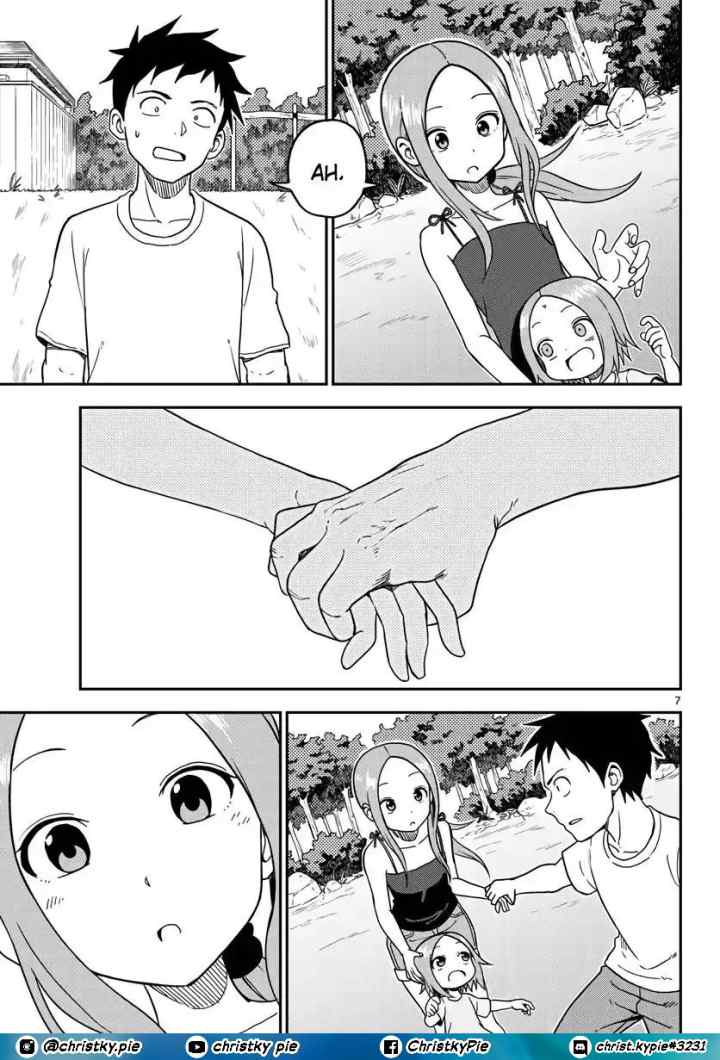 Karakai Jouzu no (Moto) Takagi-san chapter 95.5 halaman 7