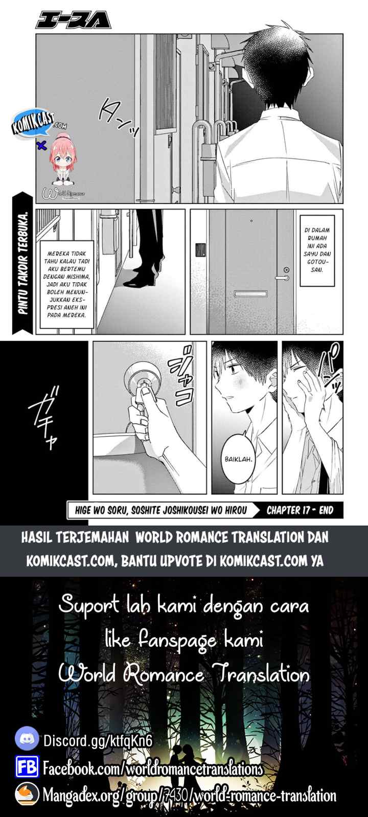 Hige Wo Soru. Soshite Joshikosei Wo Hirou chapter 17 halaman 19