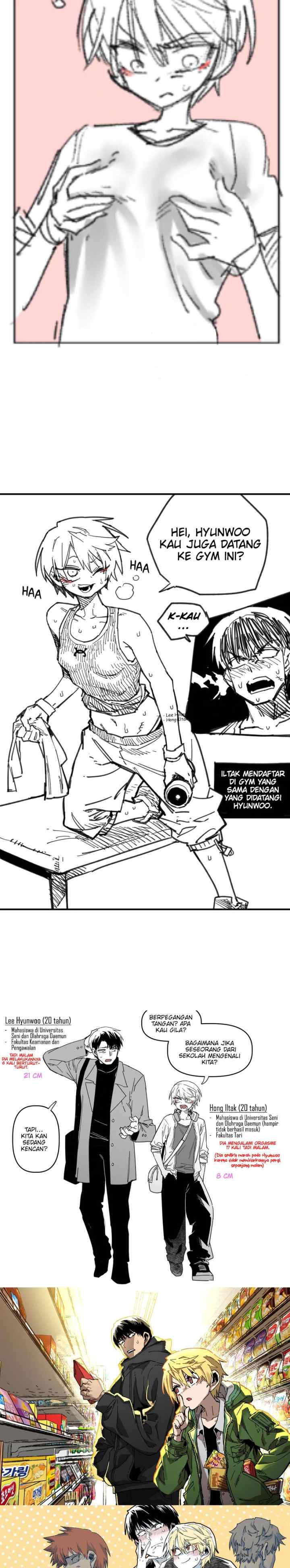 Highschool Boy chapter 42.5 halaman 16