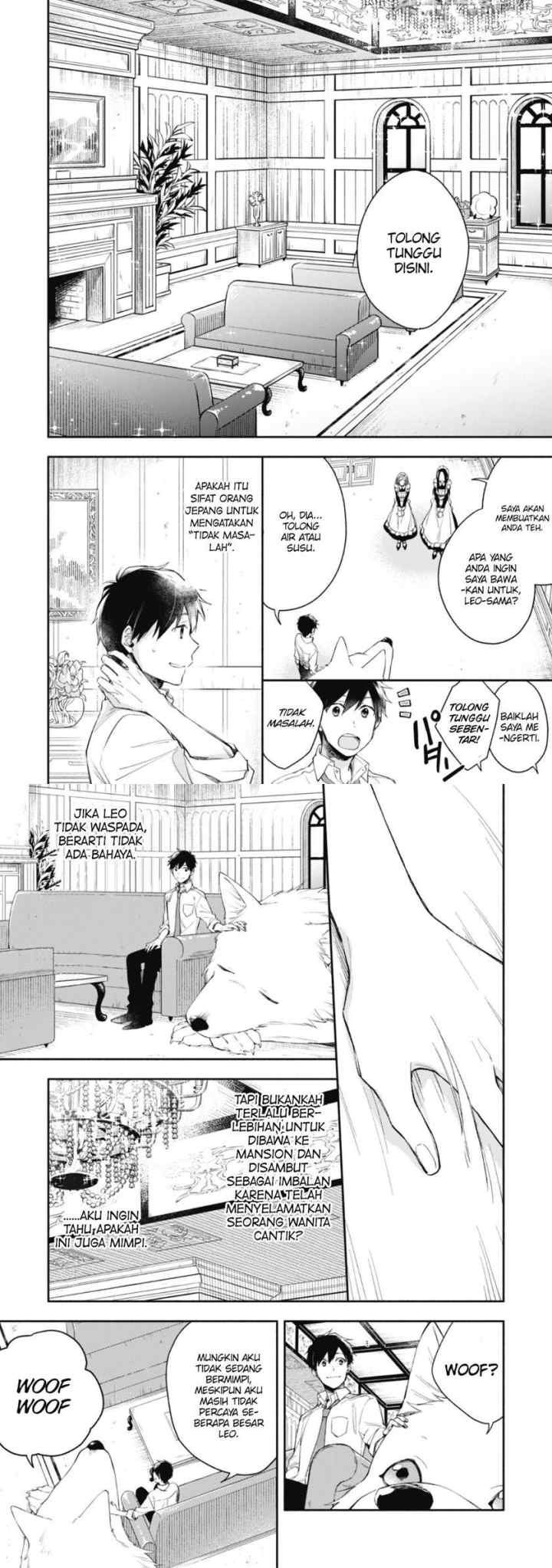 Isekai Tensei Shitara Aiken ga Saikyou ni Narimashita: Silver Fenrir to Ore ga Isekai Kurashi wo Hajimetara chapter 3 halaman 7