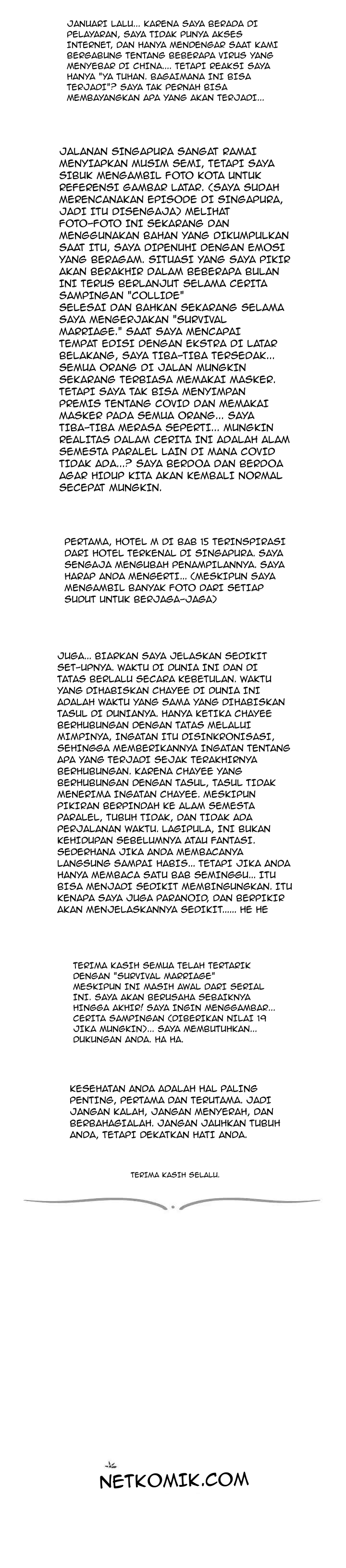 Survival Marriage chapter 15 halaman 21
