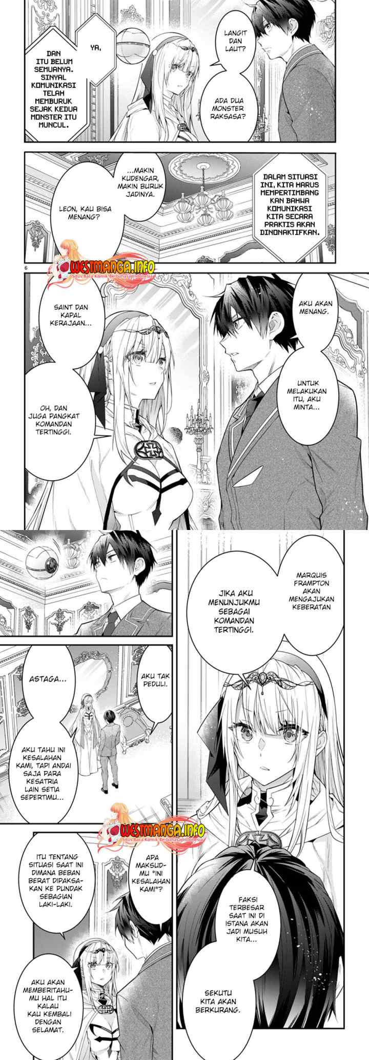 Otome Game Sekai wa Mob ni Kibishii Sekai Desu chapter 50 halaman 4