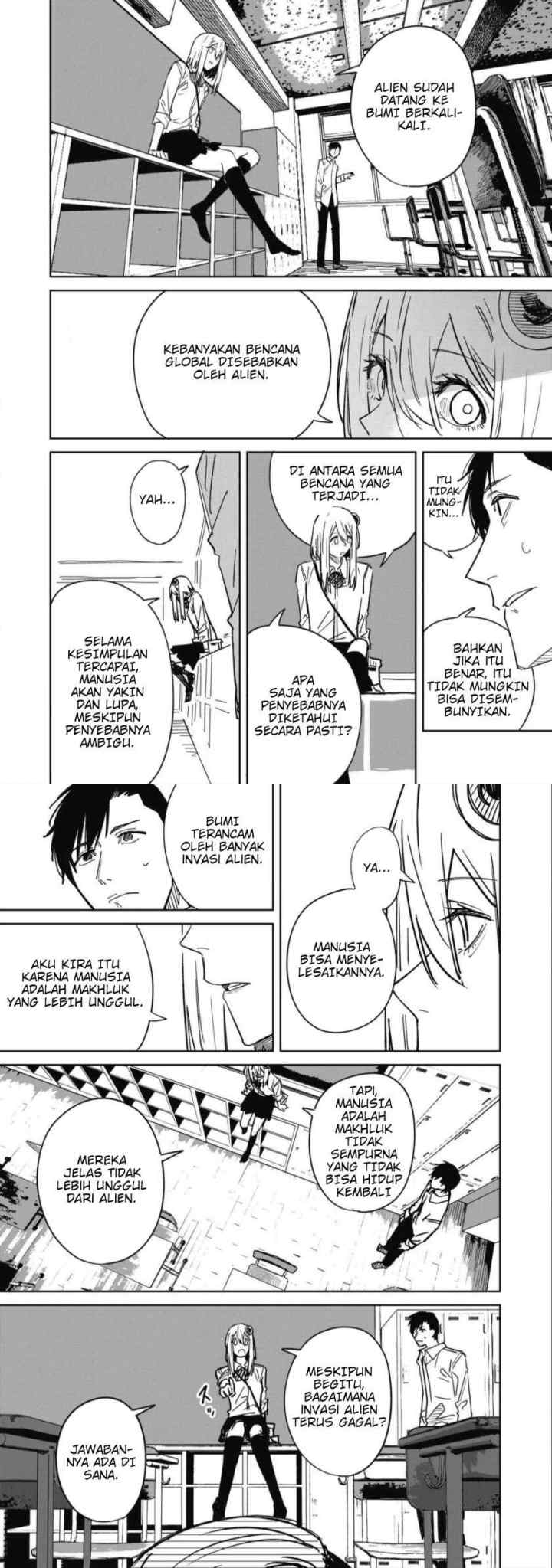 Uchuujin no Kakushigoto chapter 18 halaman 5