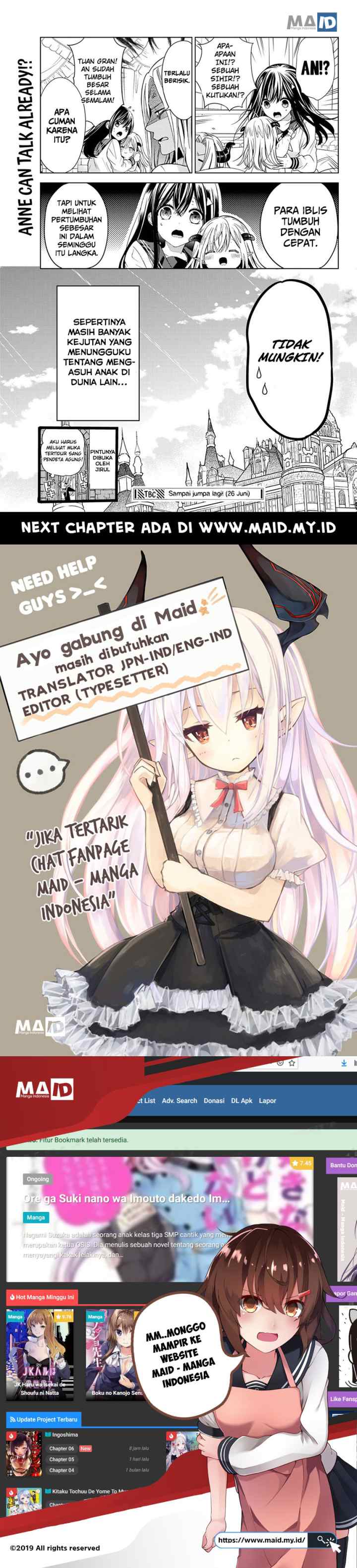 Isekai de Saikyo Mao no Kodomotachi no Mama ni Natchaimashita chapter 2 halaman 17