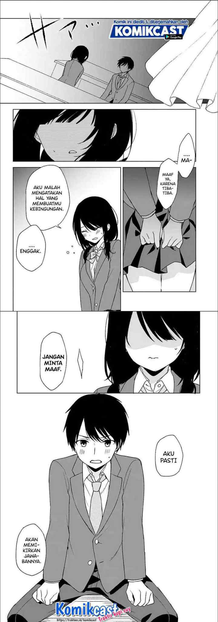 Chikan Saresou ni Natteiru S-kyuu Bishoujo wo Tasuketara Tonari no Seki no Osanajimi datta chapter 24 halaman 6