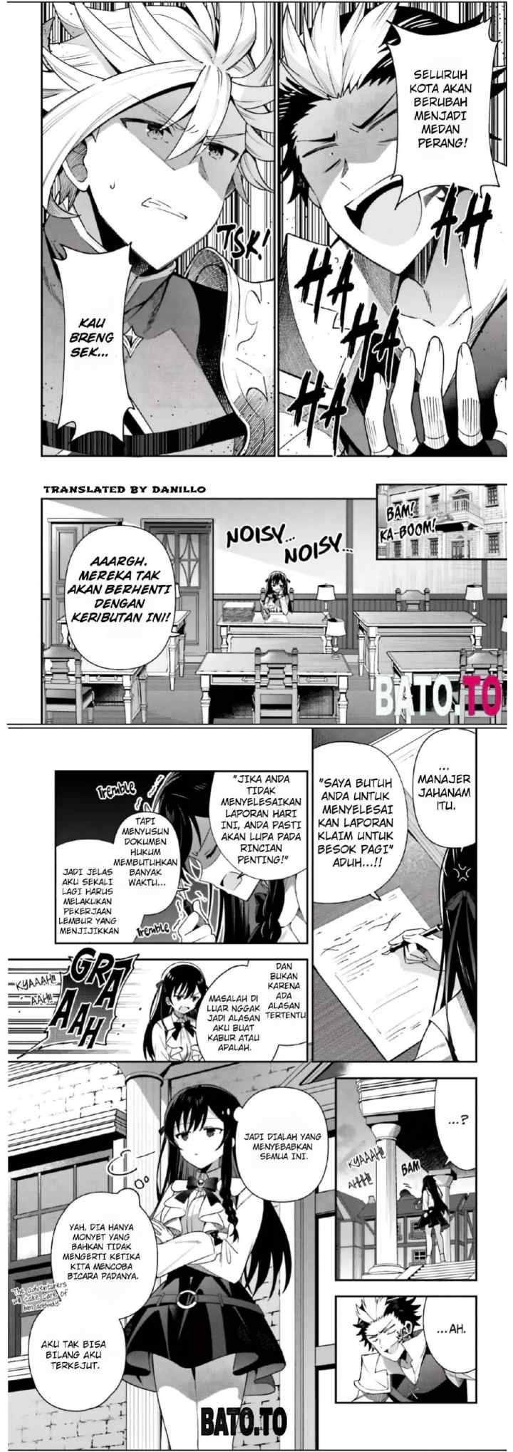 Guild no Uketsukejou desu ga, Zangyou wa Iyananode Boss wo Solo Tobatsu shiyou to Omoimasu chapter 5 halaman 8