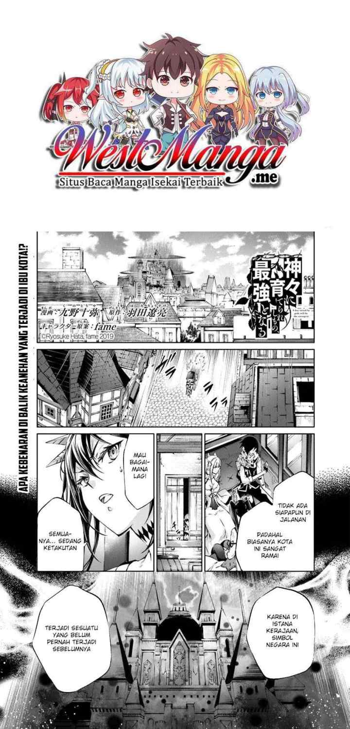 Kamigami ni Sodaterare Shimo no, Saikyou to Naru chapter 55 halaman 11