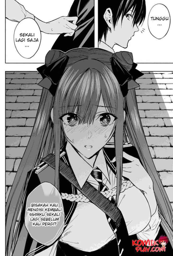 Ouritsu Mahou Gakuen no Saika Sei: Slum Agari no Saikyou Mahoushi, Kizoku darake no Gakuen de Musou suru chapter 34 halaman 11