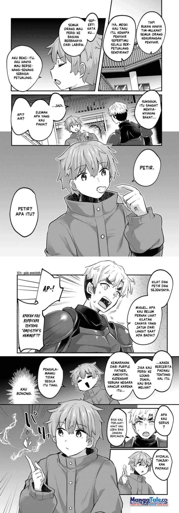 Houkago no Meikyuu Boukensha: Nippon to Isekai wo Ikiki Dekiru You ni Natta Boku wa Level Up ni Isoshimi Masu chapter 2 halaman 7