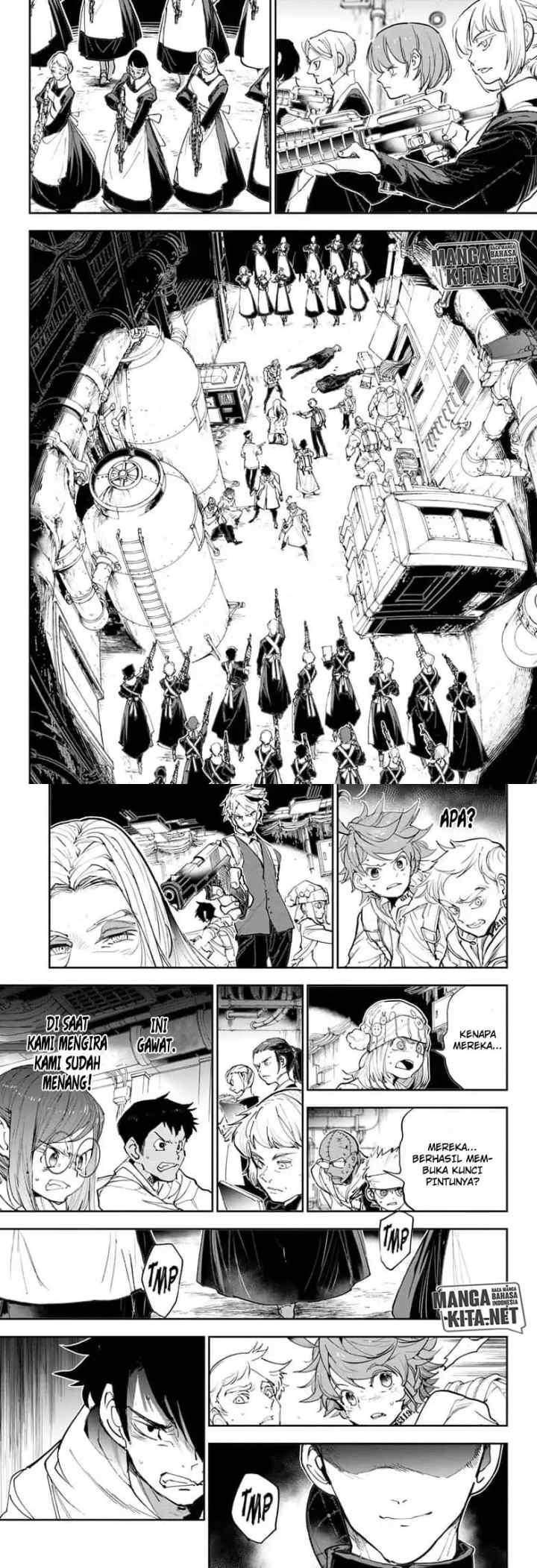 Yakusoku no Neverland chapter 169 halaman 9