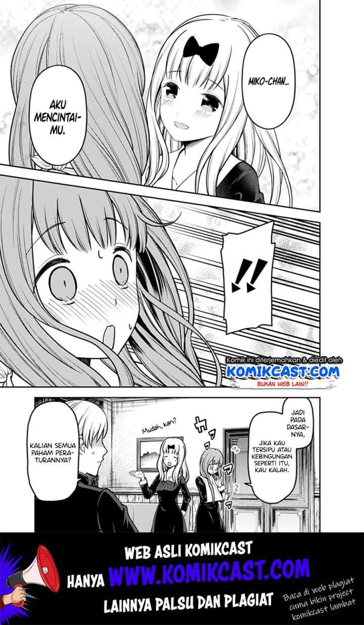 Kaguya-sama wa Kokurasetai: Tensai-tachi no Renai Zunousen chapter 164 halaman 6