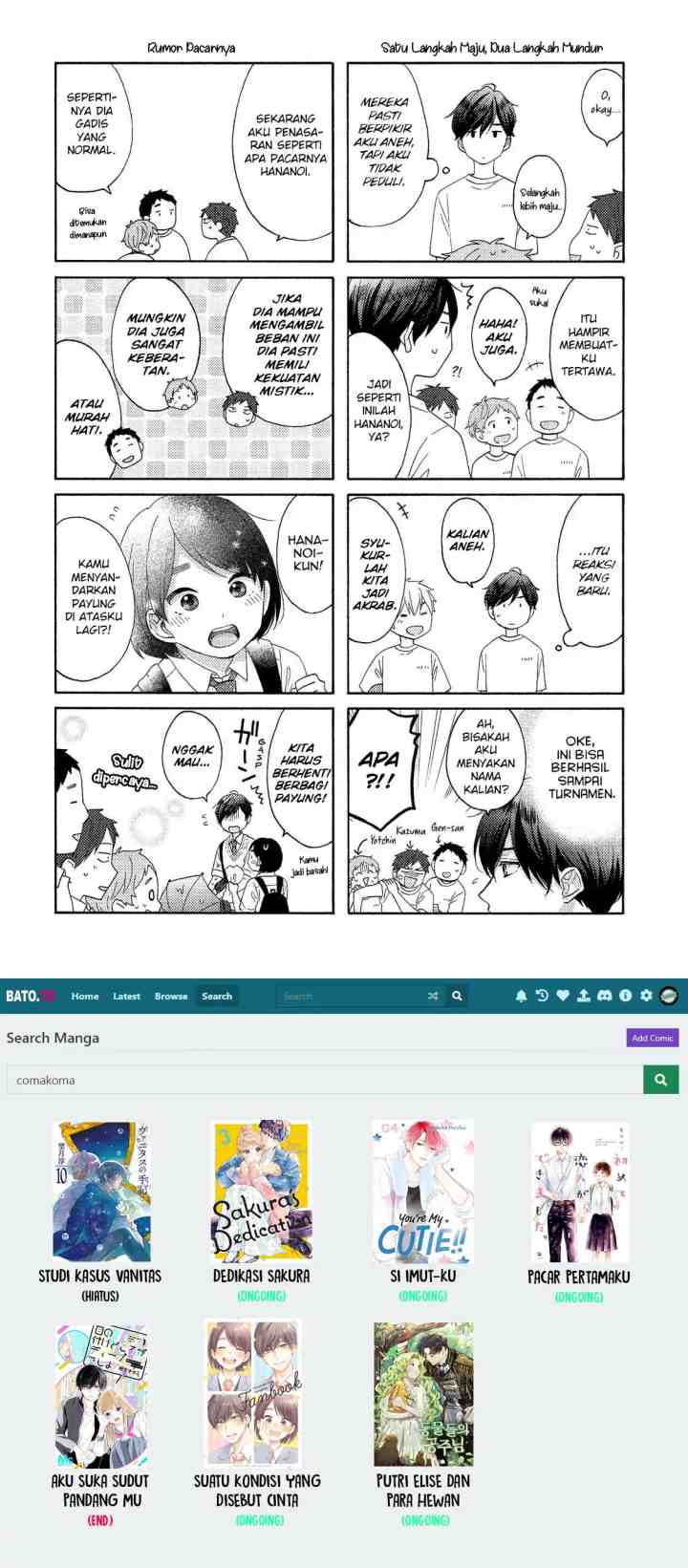 Hananoi-kun to Koi no Yamai chapter 23 halaman 16