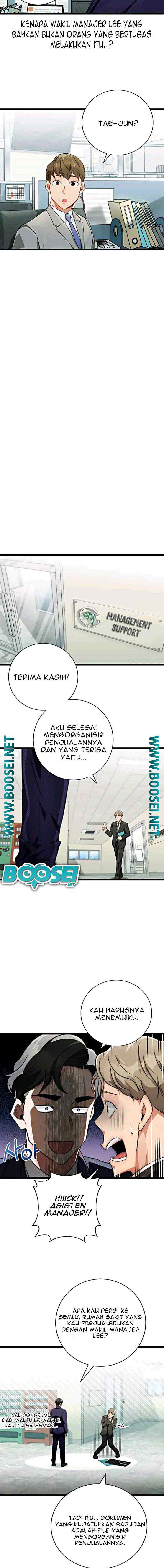 I Became a Genius Salesman chapter 15 halaman 12