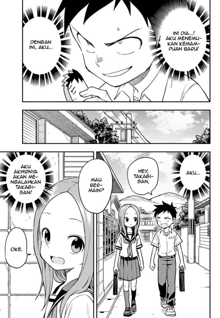 Karakai Jouzu no Takagi-san chapter 162 halaman 4