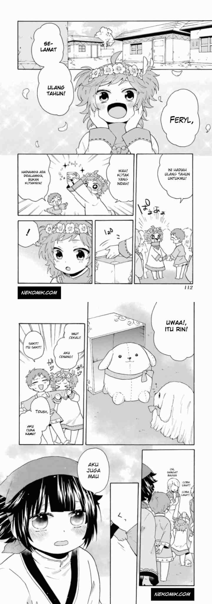 Tada Shiawasena Isekai Kazoku Seikatsu chapter 12 halaman 5