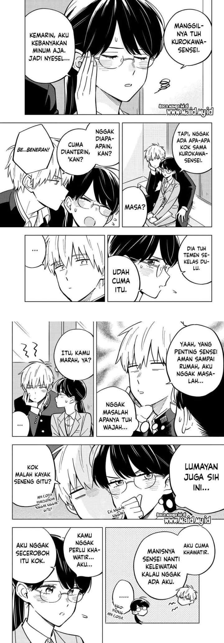 Sensei wa Koi wo Oshierarenai chapter 28 halaman 7