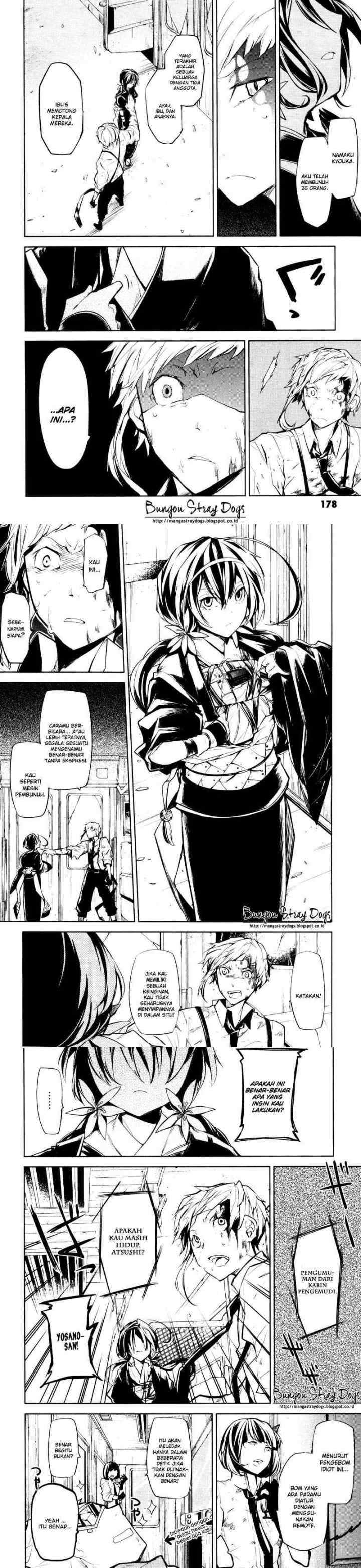 Bungou Stray Dogs chapter 8 halaman 13
