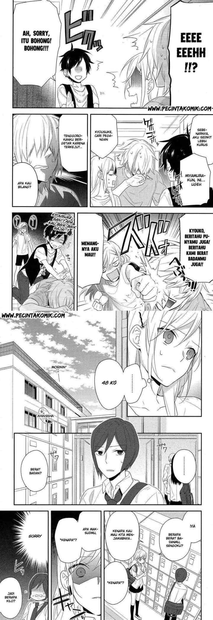 Horimiya chapter 28 halaman 5
