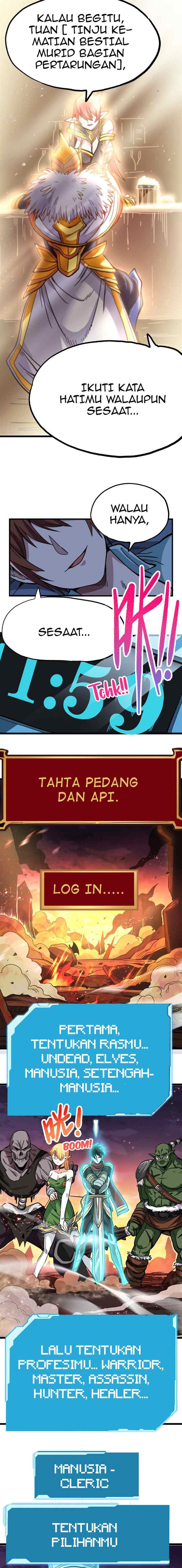 The Unrivaled Delinquent Combat King Is Actually A Healer In The Game World? chapter 1.2 halaman 5