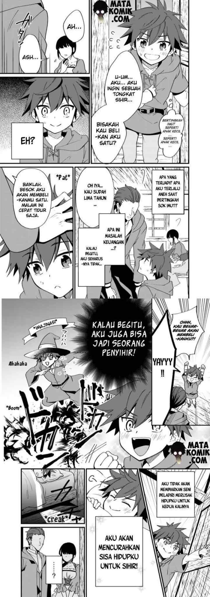 Doryoku Shisugita Sekai Saikyou no Butouka ha Mahou Sekai wo Yoyuu de Ikinuku chapter 1 halaman 4