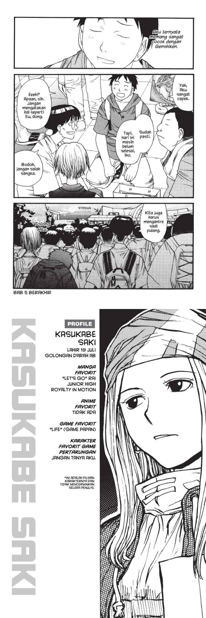 Genshiken – The Society for the Study of Modern Visual Culture chapter 5 halaman 14