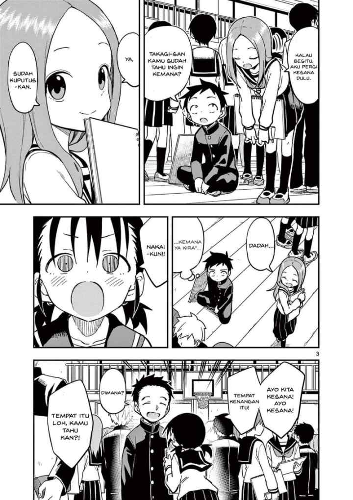 Karakai Jouzu no Takagi-san chapter 159 halaman 4