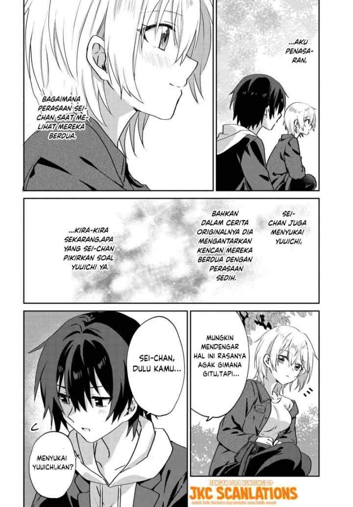 RabuKome Manga ni Haitte Shimattanode, Oshi no Make Hiroin o Zenryoku de Shiawaseni suru chapter 6.2 halaman 8