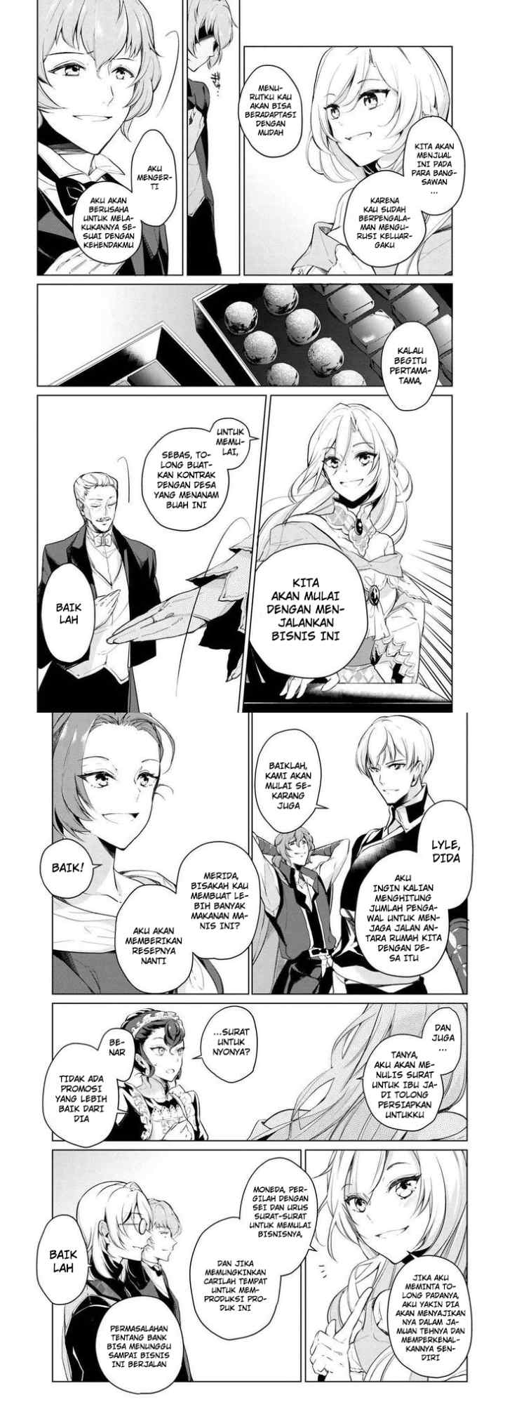 Koushaku Reijou no Tashinami chapter 10 halaman 10