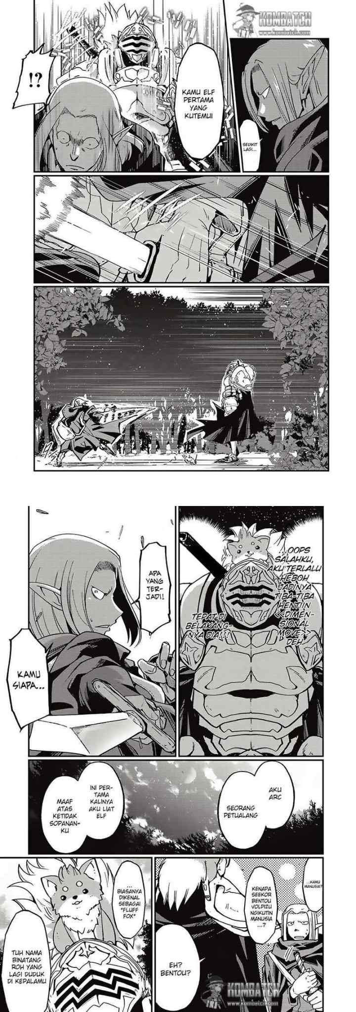 Gaikotsu Kishi-sama, Tadaima Isekai e Odekakechuu chapter 4 halaman 9
