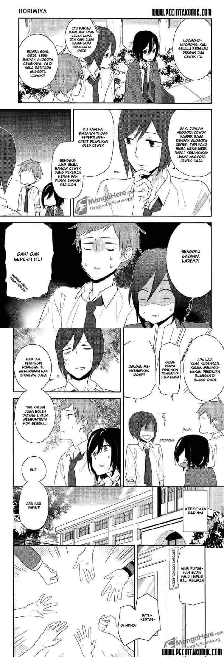 Horimiya chapter 16 halaman 9