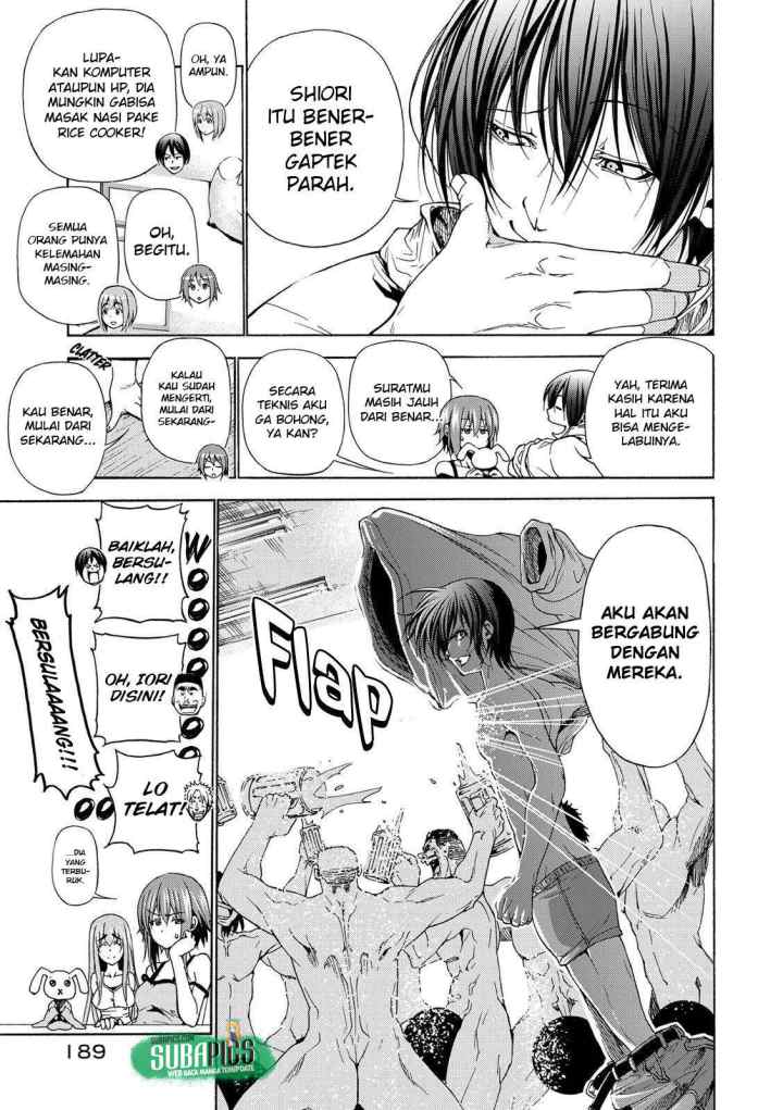 Grand Blue chapter 25.5 halaman 12