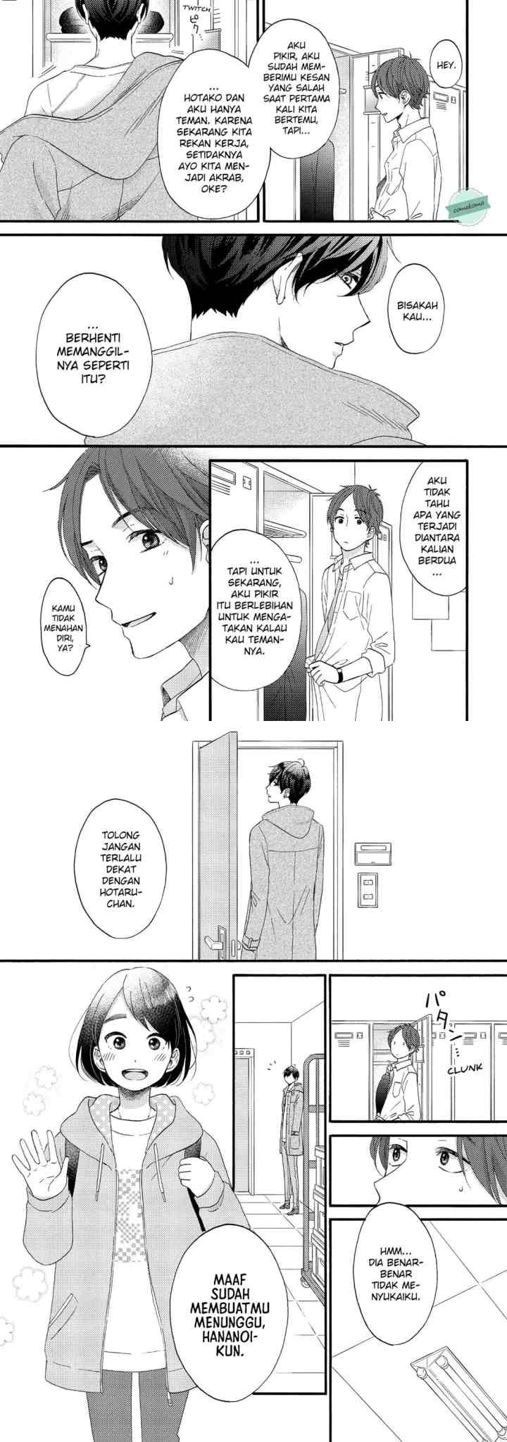 Hananoi-kun to Koi no Yamai chapter 14 halaman 8