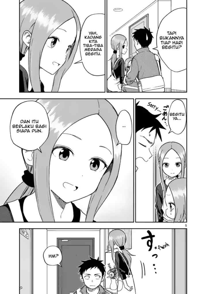 Karakai Jouzu no (Moto) Takagi-san chapter 159 halaman 5