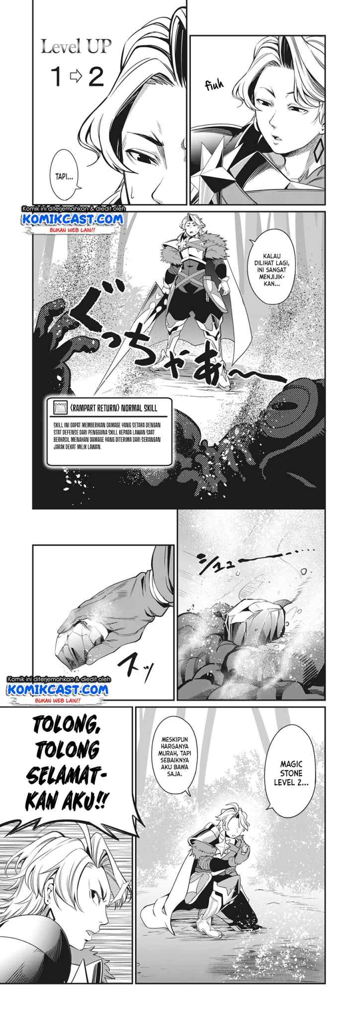 Tsuihou Sareta Tenshou Juu Kishi ha Gemu chishiki de Musou Suru chapter 1.2 halaman 7