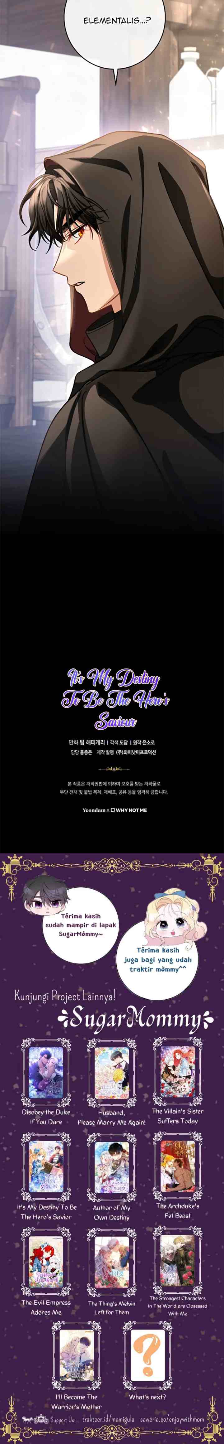 Destined to Be the Savior of the Protagonist chapter 40 halaman 19